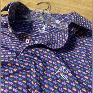 Rhoback “The Mardi” performance polo size medium